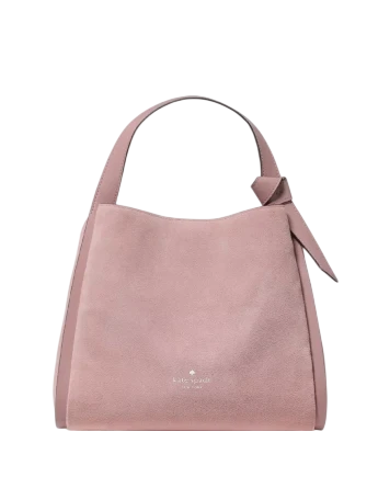 Kate Spade New York Knott Suede Convertible Carryall Dusk Rose