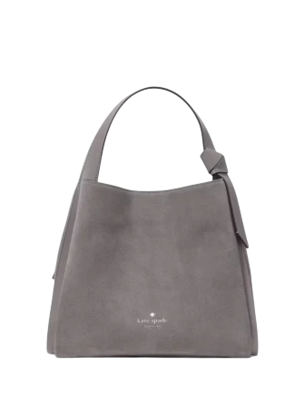Kate Spade New York Knott Suede Convertible Carryall Hare Grey