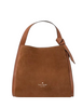 Kate Spade New York Knott Suede Convertible Carryall Warm Gingerbread
