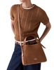 Kate Spade New York Knott Suede Convertible Carryall Warm Gingerbread