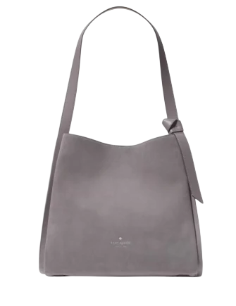 Kate Spade New York Knott Suede Large Carryall Hare Grey