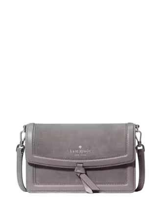 Kate Spade New York Knott Suede Mini Flap Crossbody