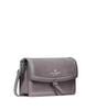 Kate Spade New York Knott Suede Mini Flap Crossbody Hare Grey