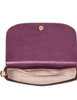 Kate Spade New York Krista Metallic Chain Flap Crossbody Dark Raspberry