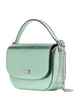 Kate Spade New York Krista Metallic Chain Flap Crossbody Seawater