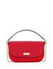 Kate Spade New York Krista Patent Chain Crossbody Ruby Red