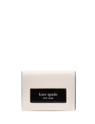 Kate Spade New York Label Card Case Trifold Wallet