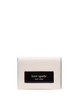 Kate Spade New York Label Card Case Trifold Wallet Parchment