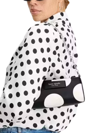 Kate Spade New York Label Pochette Black Multi
