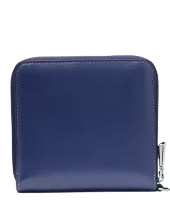 Kate Spade New York Label Small Compact Webbed Wristlet Deep Lake
