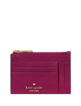 Kate Spade New York Large Slim Card Holder Dark Raspberry