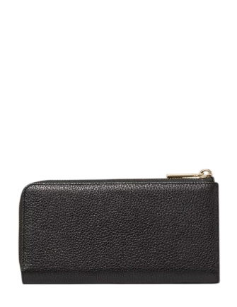 Kate Spade New York Large Slim L-zip Wallet Black