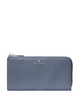 Kate Spade New York Large Slim L-zip Wallet Cinder Grey