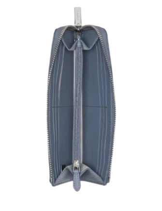 Kate Spade New York Large Slim L-zip Wallet Cinder Grey