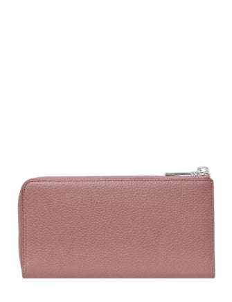 Kate Spade New York Large Slim L-zip Wallet  Dusk Rose