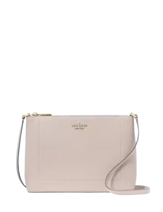 Kate Spade New York Leila Medium Crossbody Cozy Grey
