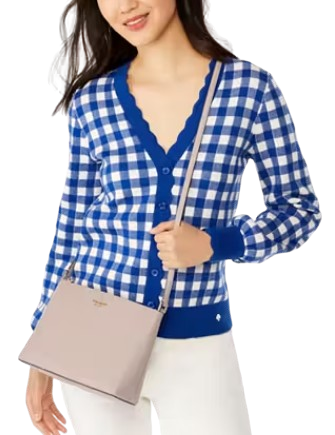 Kate Spade New York Leila Medium Crossbody Cozy Grey