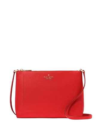 Kate Spade New York Leila Medium Crossbody Tomato Slice