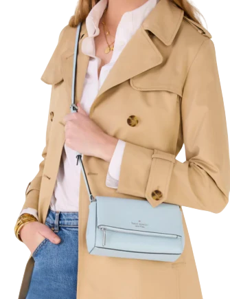 Kate Spade New York Leila Mini Crossbody Crisp Sky