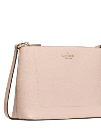 Kate Spade New York Leila Top Zip Crossbody Pearl Pink