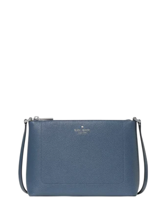 Kate Spade New York Leila Top Zip Crossbody Twilight Blue