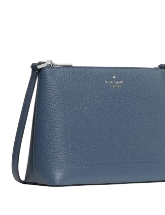 Kate Spade New York Leila Top Zip Crossbody Twilight Blue
