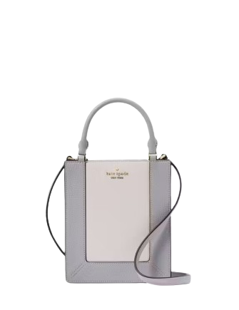 Kate Spade New York Lena Colorblock Mini Tote Mountain Grey
