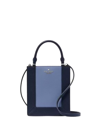 Kate Spade New York Lena Colorblock Mini Tote Parisian Navy