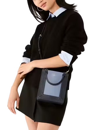 Kate Spade New York Lena Colorblock Mini Tote Parisian Navy
