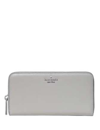 Kate Spade New York Lena Large Continental Wallet Platinum Grey