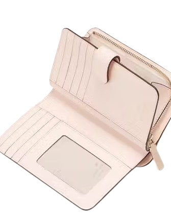 Kate Spade New York Lena Medium Bifold Wallet Blush Cloud