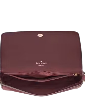 Kate Spade New York Lena Mini Crossbody Cherrywood