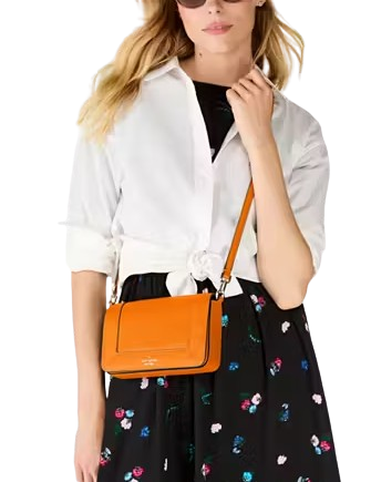Kate Spade New York Lena Mini Crossbody Orange Zinnia