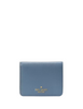 Kate Spade New York Lena Small Bifold Wallet Blue Stone