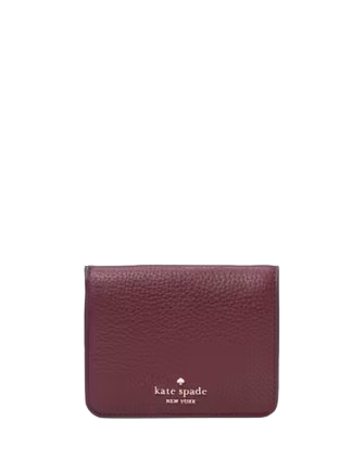 Kate Spade New York Lena Small Bifold Wallet Cherrywood