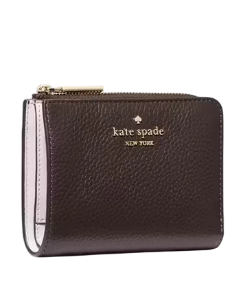 Kate Spade New York Lena Small L Zip Wallet Hot Fudge