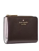 Kate Spade New York Lena Small L Zip Wallet Hot Fudge
