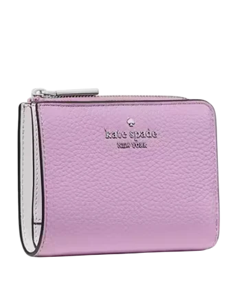 Kate Spade New York Lena Small L Zip Wallet Wisteria