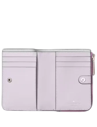 Kate Spade New York Lena Small L Zip Wallet Wisteria