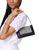 Kate Spade New York Lena Straw Convertible Wristlet Black