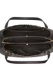 Kate Spade New York Lena Straw Triple Compartment Shoulder Black