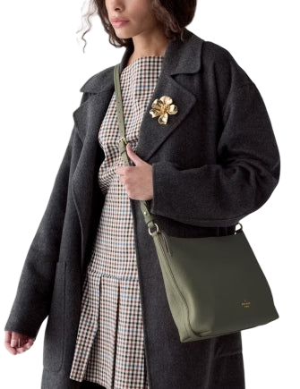 Kate Spade New York Lenox Large Crossbody Bag Enchanted Green