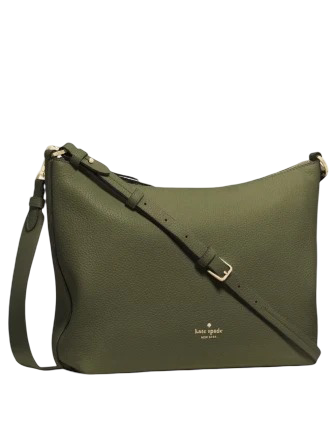Kate Spade New York Lenox Large Crossbody Bag Enchanted Green