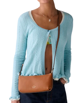 Kate Spade New York Lenox Mini Crossbody Bag Warm Gingerbread