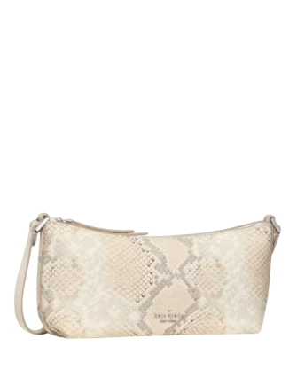 Kate Spade New York Lenox Snake Mini Crossbody Bag  Natural 