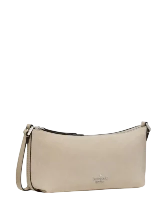 Kate Spade New York Lenox Suede Mini Crossbody Bag Light Sand