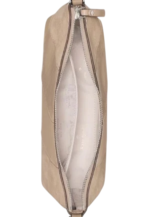 Kate Spade New York Lenox Suede Mix Mini Crossbody Bag Timeless Taupe
