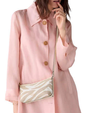 Kate Spade New York Lenox Zebra Mini Crossbody Bag  Natural 
