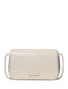 Kate Spade New York Liv Crinkle Patent Crossbody Bag Cashew Milk
