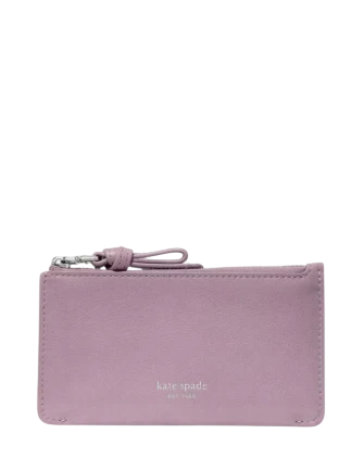 Kate Spade New York Loop East West Zip Card Case Market Purple